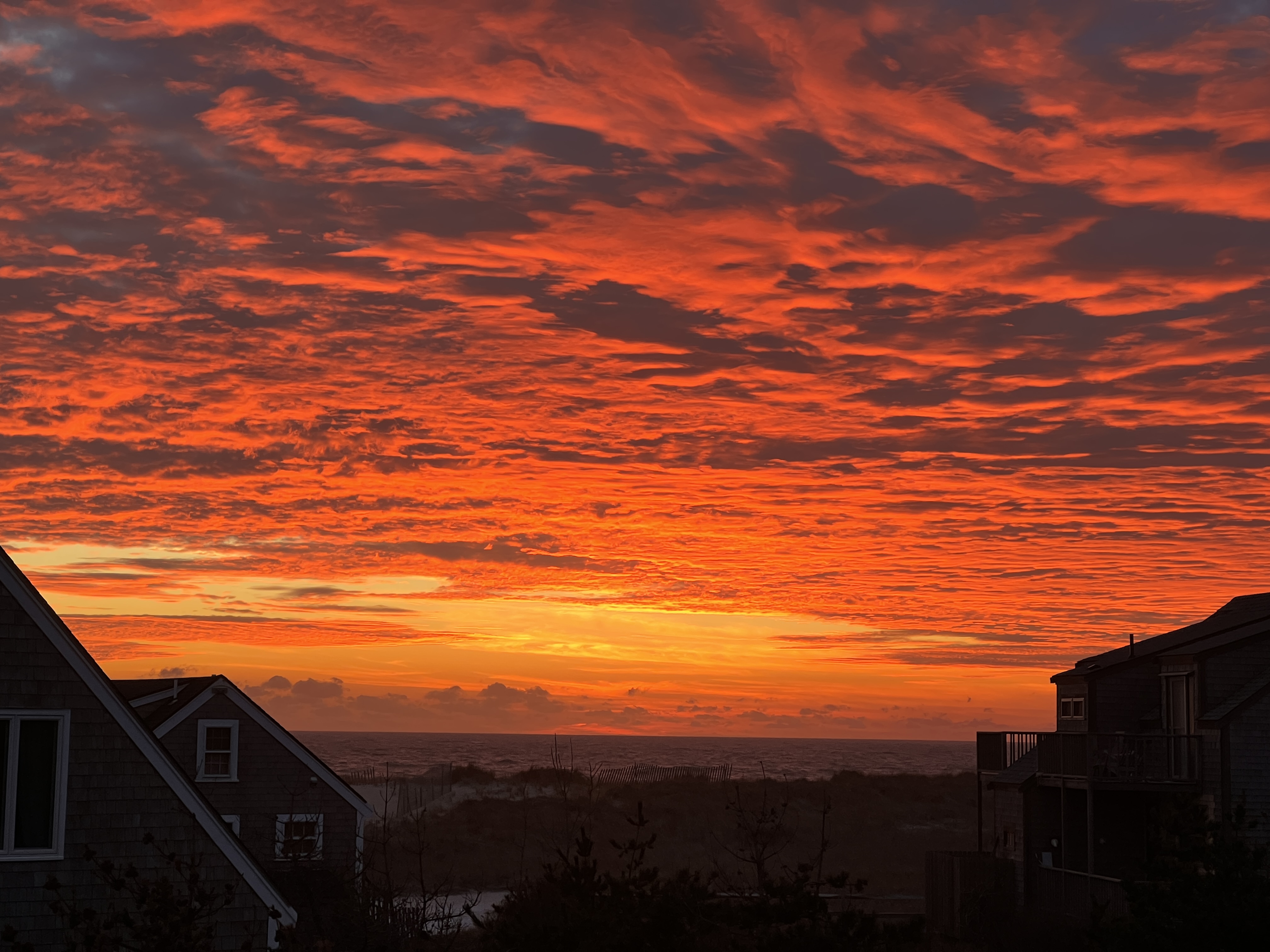 Stunning ocean views from the deck of The Scallop